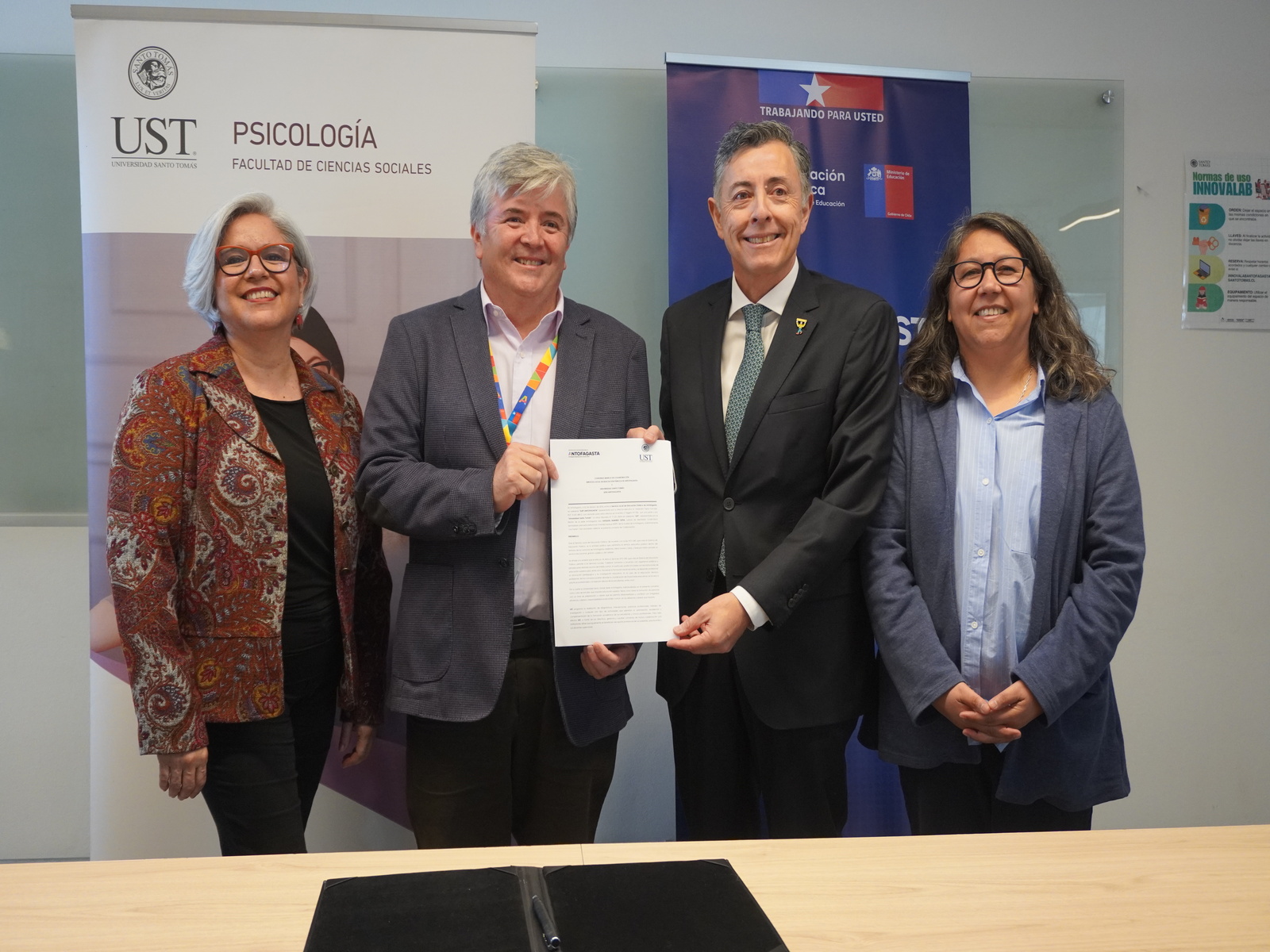 Psicología al servicio de las comunidades educativas: Universidad Santo Tomás y SLEP Antofagasta sellan alianza de colaboración